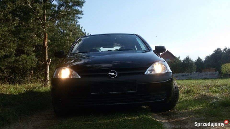 OPEL CORSA C CZARNA SPORT Kielce sprzedam