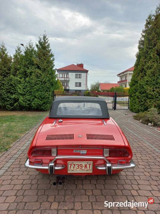 Fiat 850 spider z 1971r czerwony Tarnów