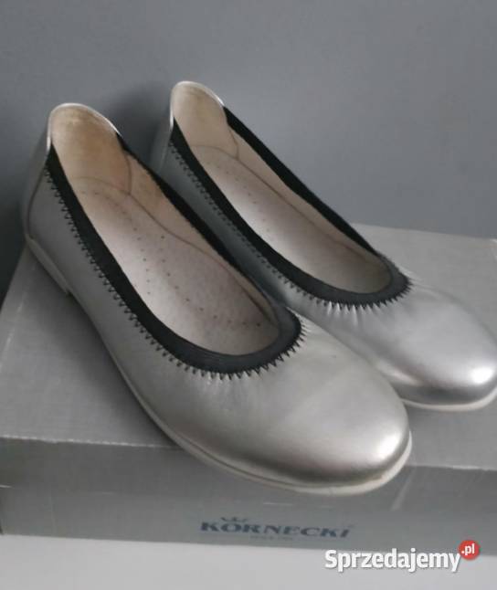 Baleriny srebrne rozmiar 33 67 lubelskie Opole Lubelskie