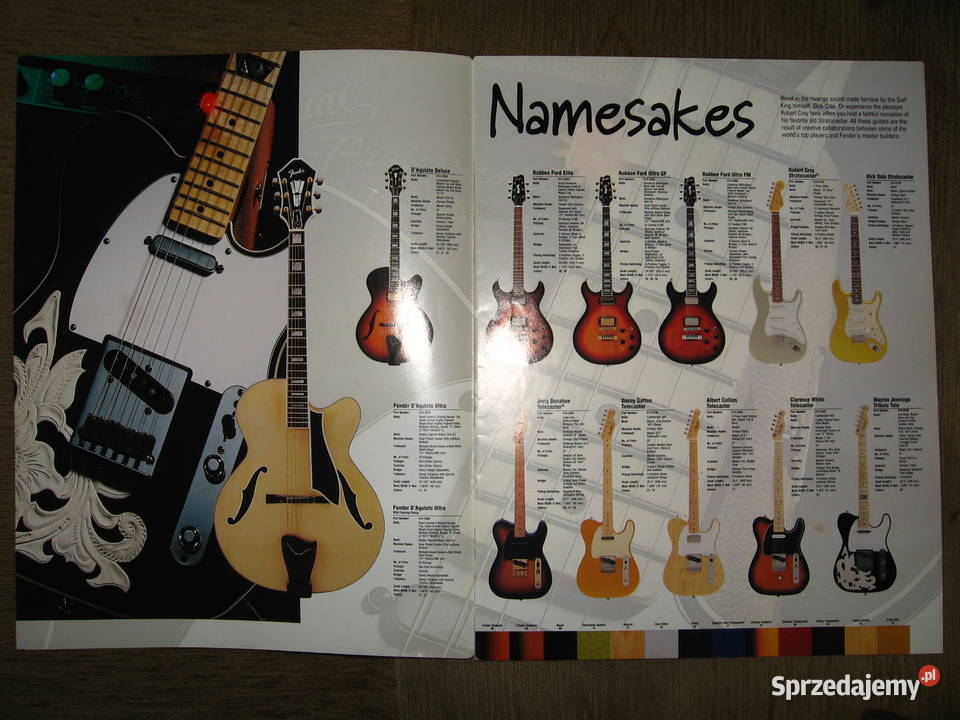 Fender Custom Shop Guitars Amplifiers Volume 50 Kępice