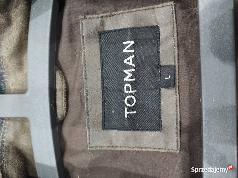 Topman kurtka brązowa zapinana rozmiar L Lublin