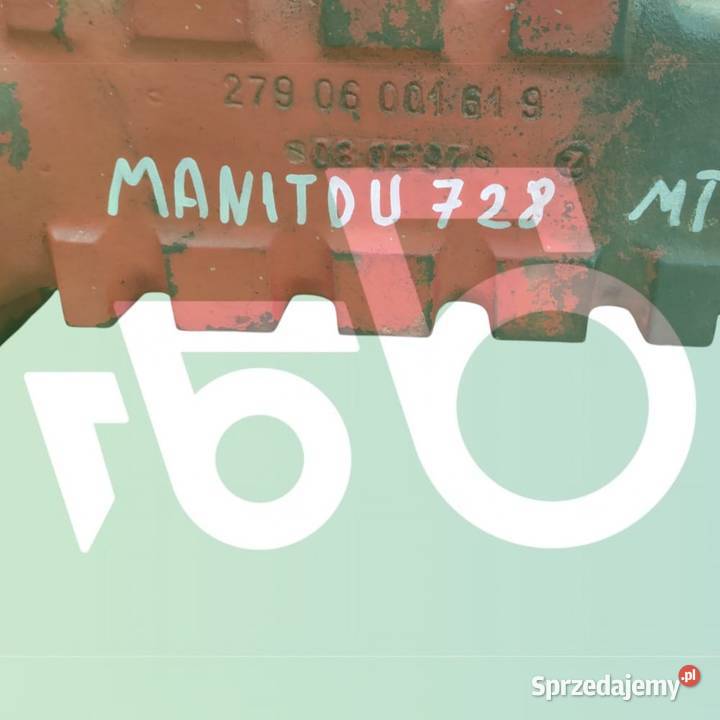 Obudowa mostu Clark Hurth 217708217707 Manito MT Wilkowo