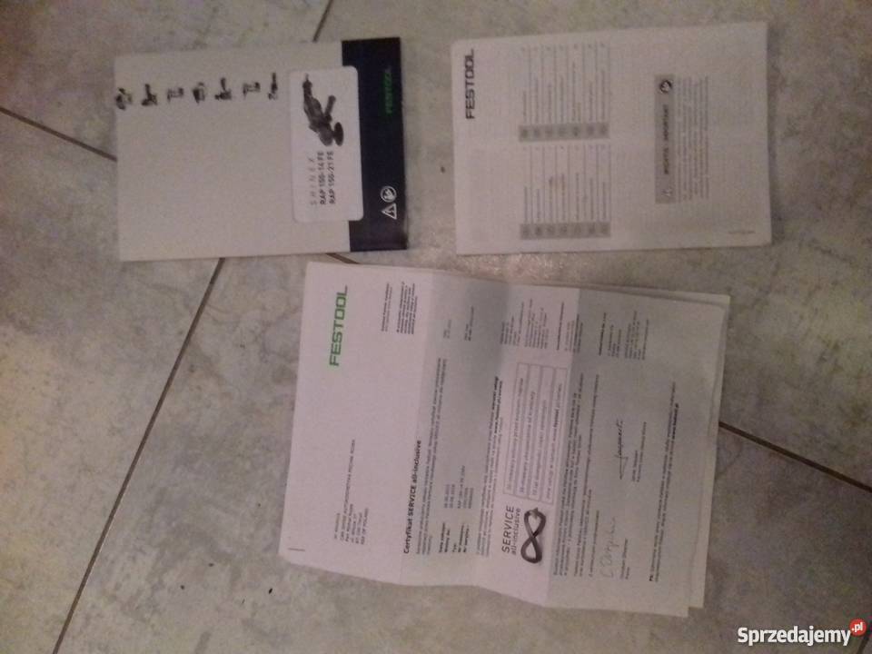 Festool Polerka Rotacyjna RAP 15014 FE 570809 sprzedam