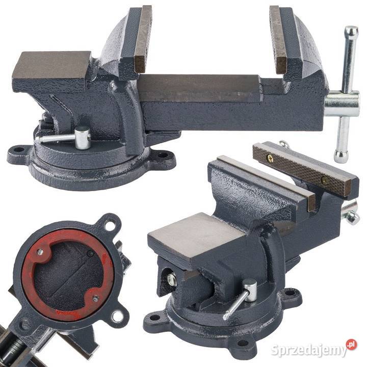 Imadło ŚLUSARSKIE 125 mm Obrotowe z Kowadłem 360 Siedlce
