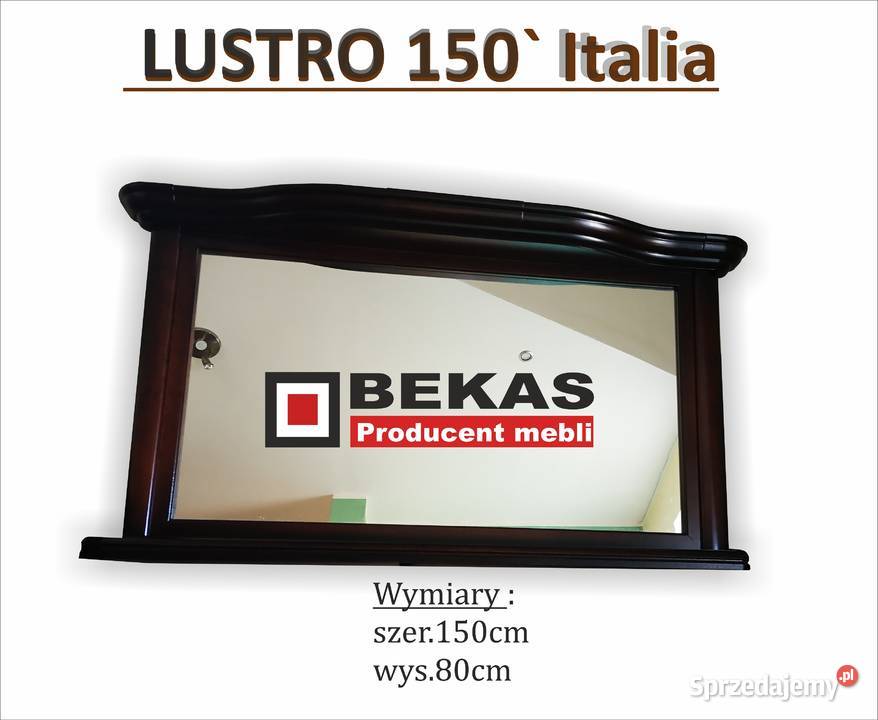 Śliczna Komoda 160 ITALIA GIĘTE Fronty Szkło 160cm Lubin