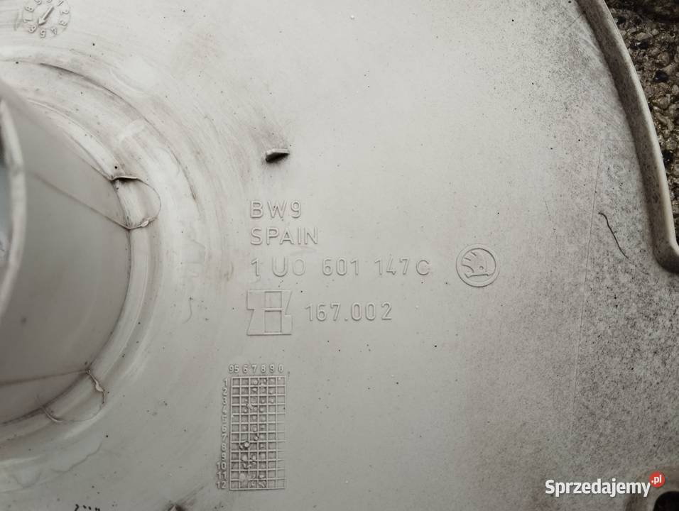 Kołpak Skoda 15 1U0601147C Octavia sztukę Kamieniec