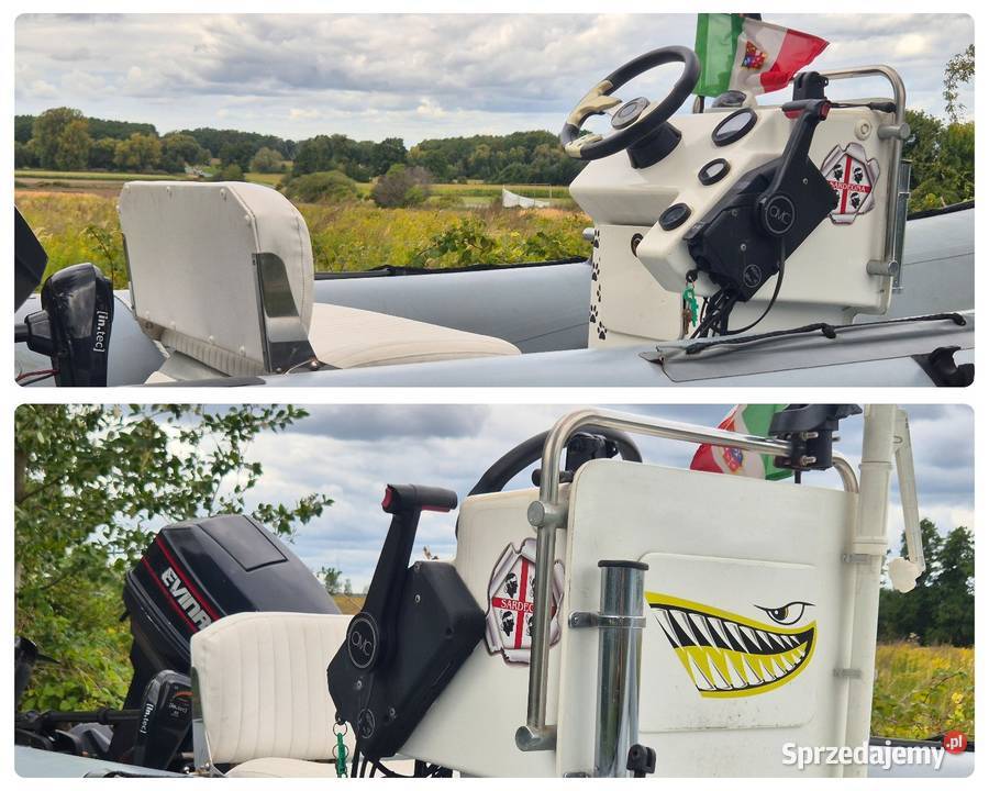 JOKER BOAT Nautica Aiello 470 łódź motorowa RIB dolnośląskie Małuszyn