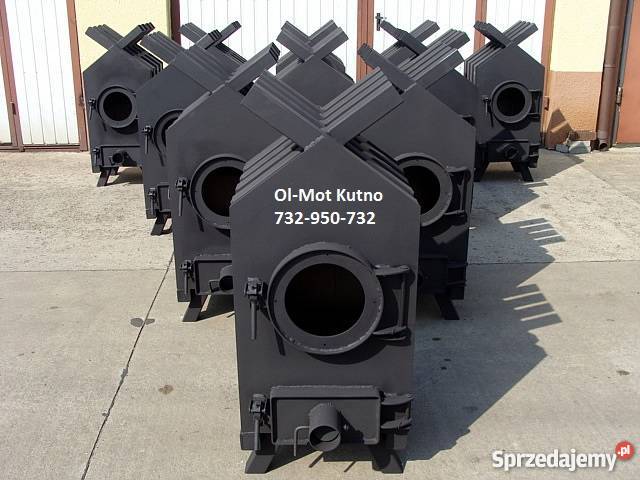 Piec nadmuchowy 15 KW z szamotem jedyn wzór w stal łódzkie