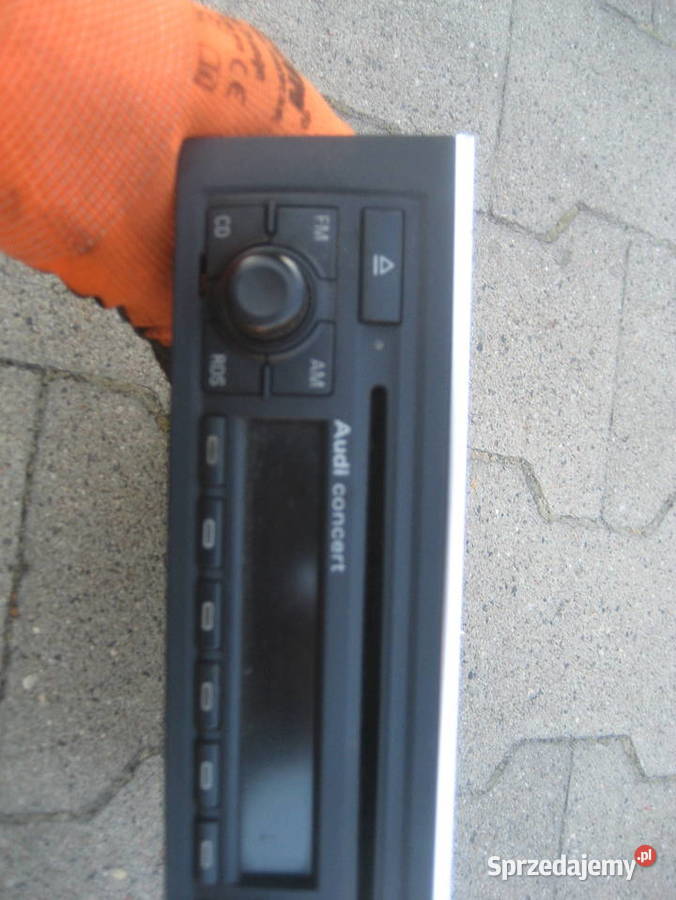 audi a4 b6 b7 radio concert 8e0035186d brak kodu osobowe sprzedam