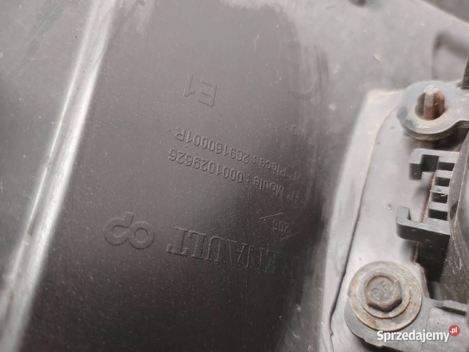 RENAULT MEGANE COUPE III zderzak przód Kielce