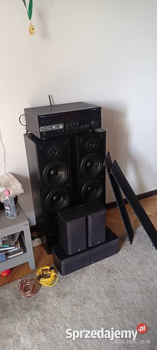 Zestaw kina domowego Yamaha RXV481 W pełni Amplitunery pomorskie