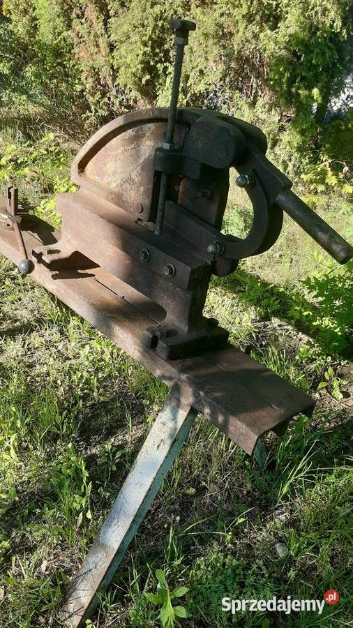 OKAZJA Gilotynowe Nożyce do Prętów Blachy z