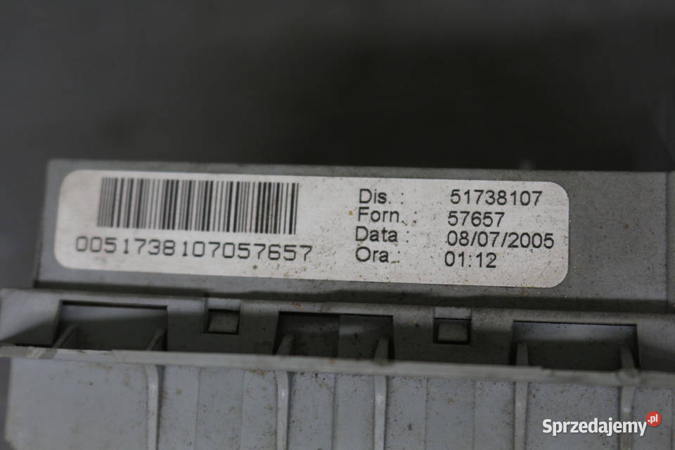 FIAT CROMA 2 SKRZYNKA BEZPIECZNIKÓW 51738107 Prochowice
