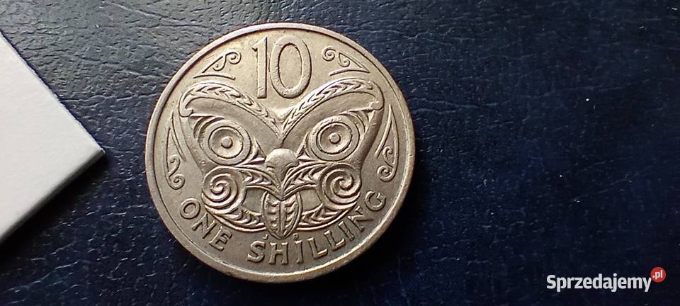 Stare monety 10 cent 1967 Nowa Zelandia podkarpackie Lesko