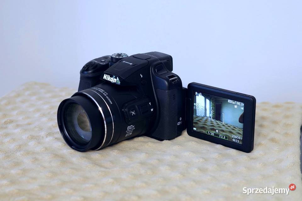 Nikon Coolpix B700 20 Mpix60x optzoom4KRAW łódzkie Pabianice sprzedam