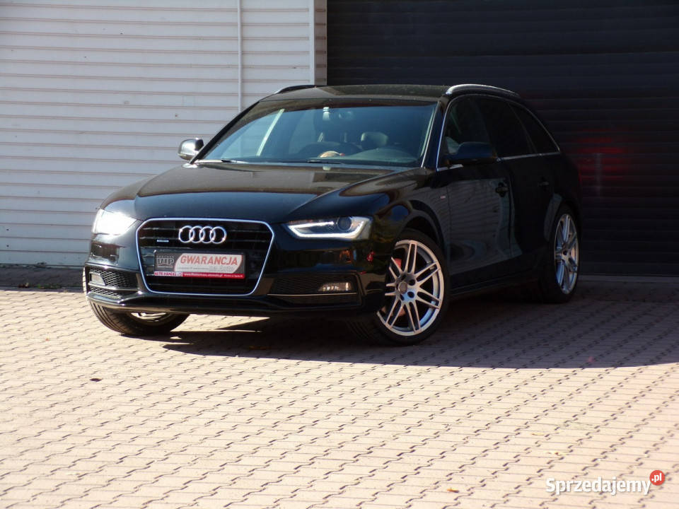 Audi A4 Avant Quattro SLine Bi xenon 20 211 Navi czujnik deszczu śląskie Mikołów sprzedam
