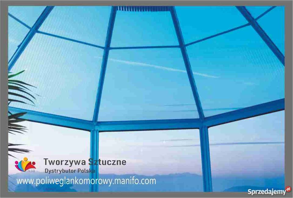 Poliwęglan komorowy 4681016 mm 2100x4000mm Taras lubelskie sprzedam