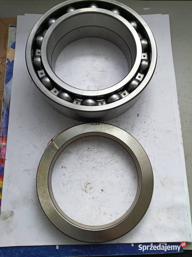 Komplet łożysk obrotnicy 51128 6028 Cyklop Płock
