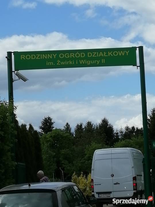 Działka ROD Żwirki i Wigury II w Poznaniu Grunty i działki Sierosław