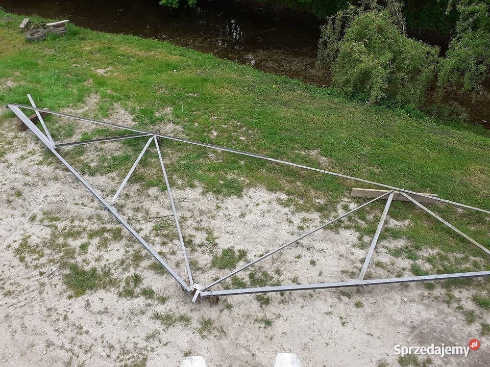 Konstrukcja stalowa skręcana szklarnia wiata Miechów