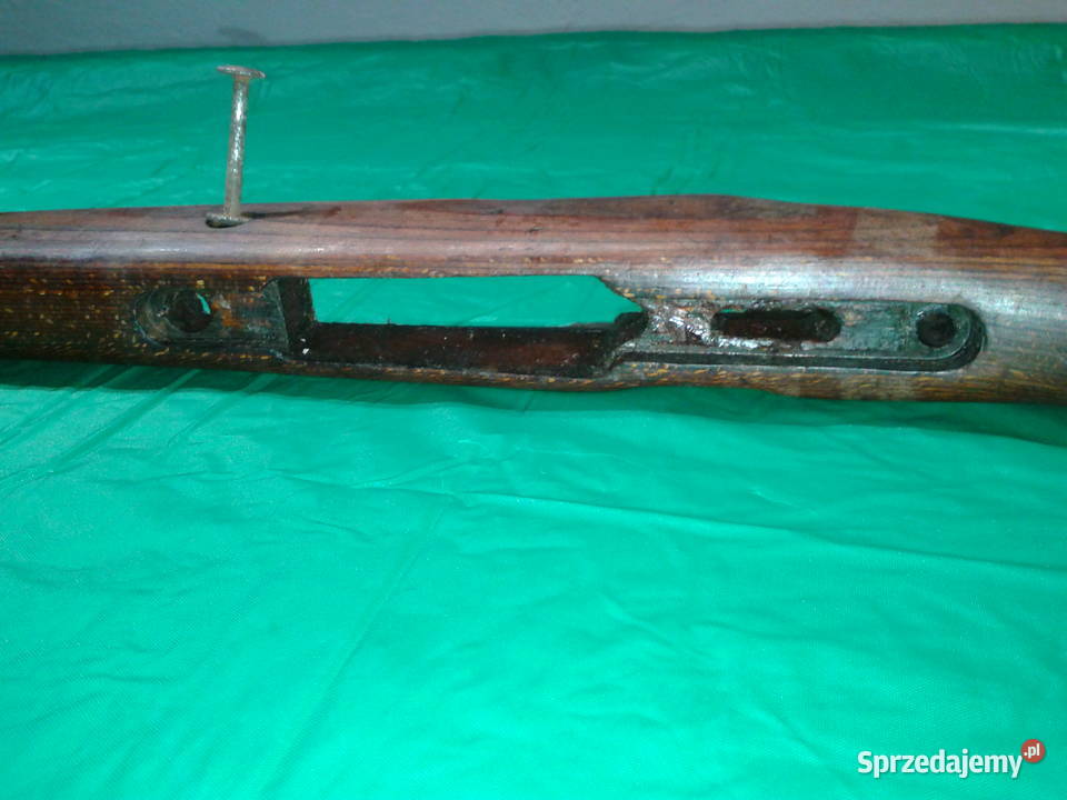 drewniana kolba Mauser 98 nakładka zaczep paska Skiereszewo
