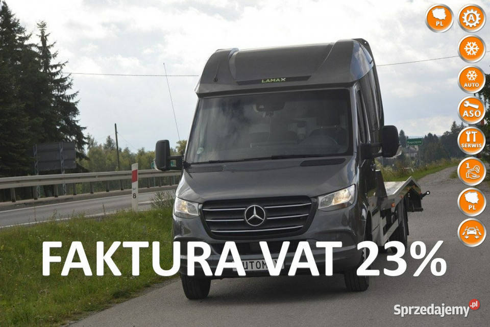 Mercedes Sprinter autolaweta 55 t tachograf diesel Sędziszów Małopolski