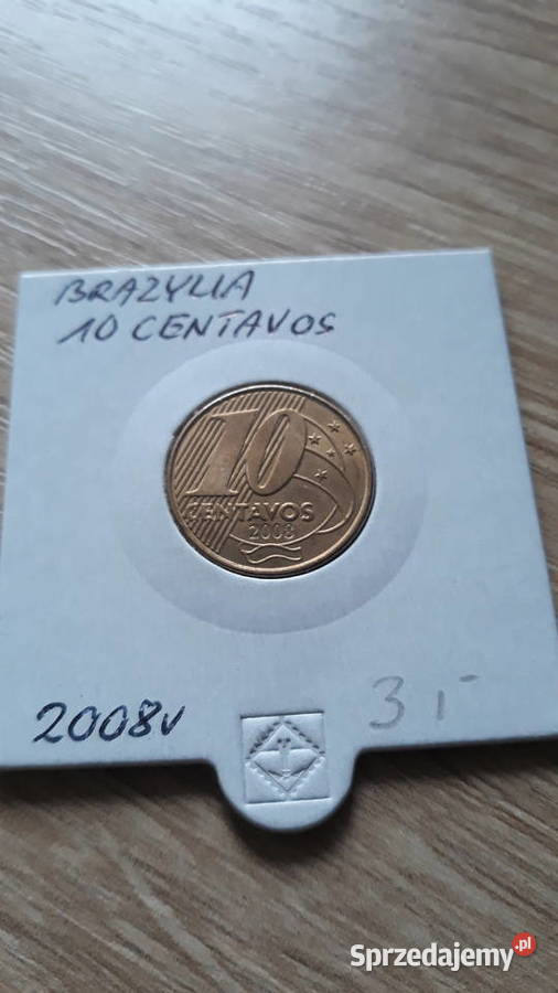 10 Centavos Brazylia 2008 2012 2014 r wielkopolskie Konin