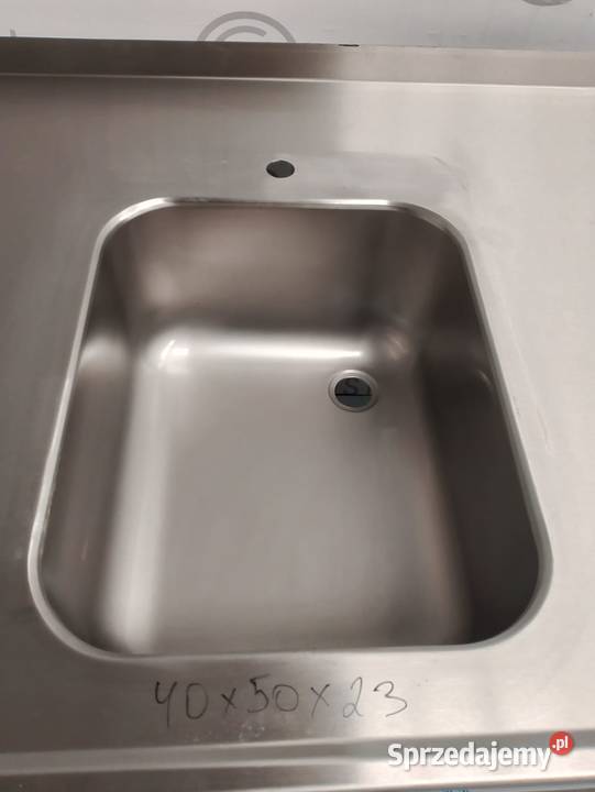 Stół ze zlewem i półką 2525x865x850 6 nóg Wrocław