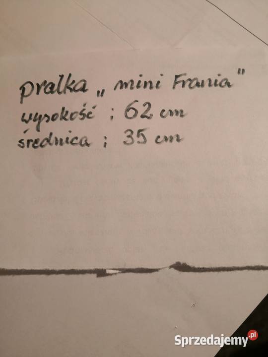PRALKA Frania mini Pralki i suszarki śląskie Zawiercie