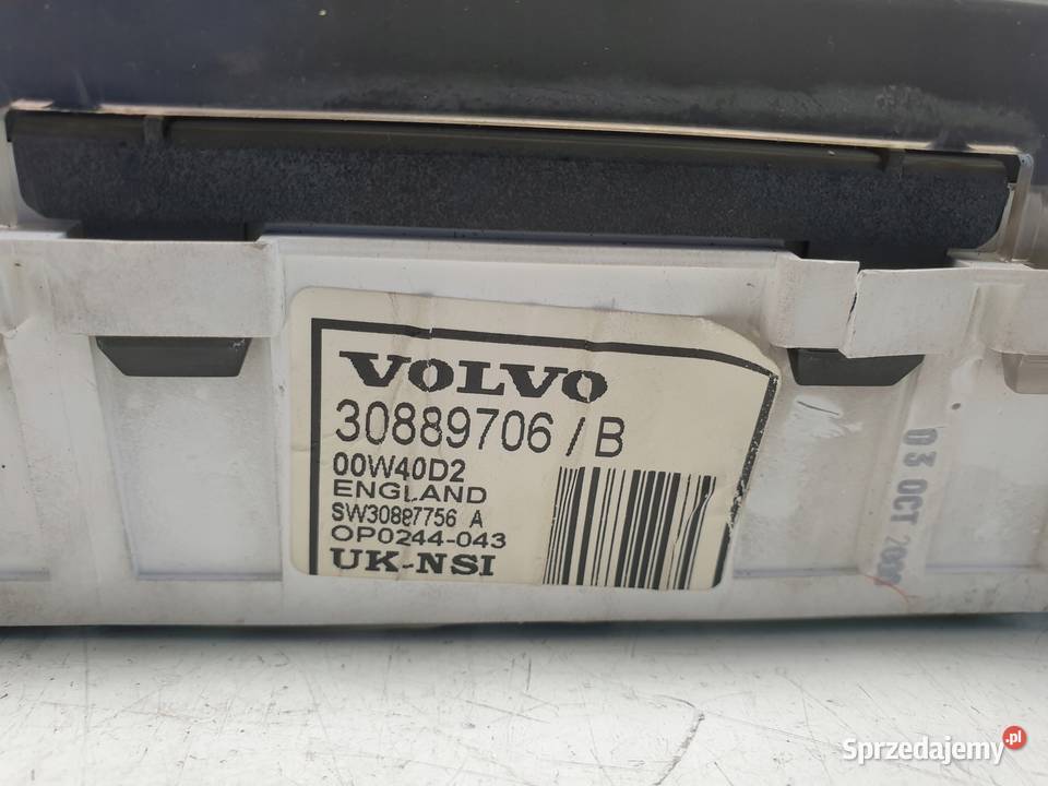 Volvo S40 V40 19 DCI LICZNIK ZEGARY 30889706 Eu Motoryzacja Janów