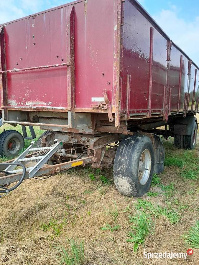Przyczepa trzy strony wywrot Przyczepy rolnicze Kępno