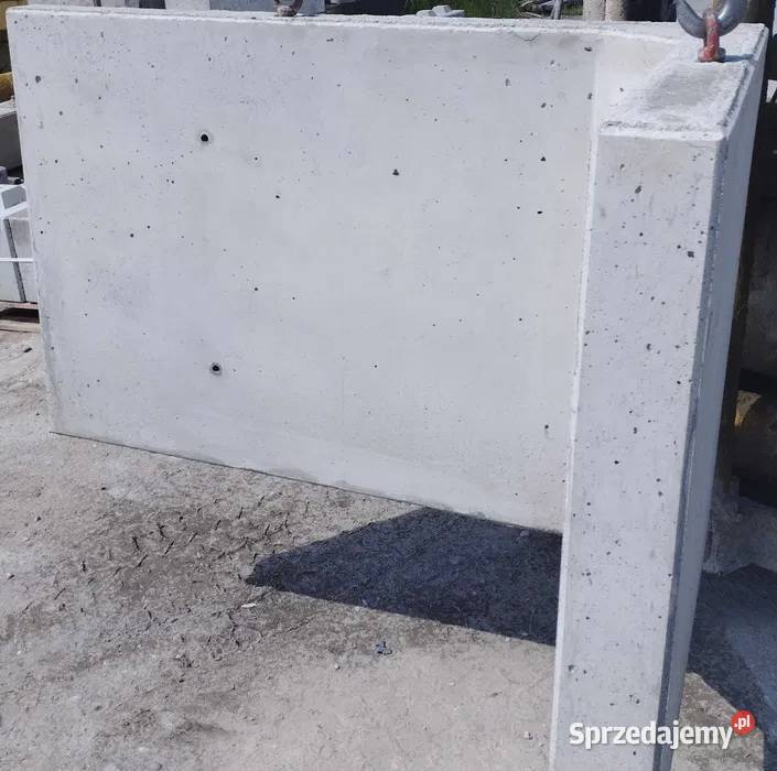 Elki betonowe mur oporowy L ściany oporowe murki Jutrosin sprzedam