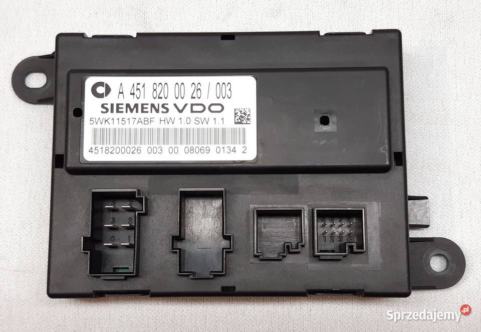 Moduł Sterownik BSI SMART FORTWO 451 A4518200026
