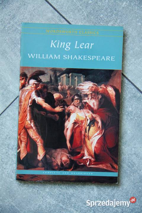 Shakespeare William KING LEAR completeunabridged Proza i poezja śląskie sprzedam