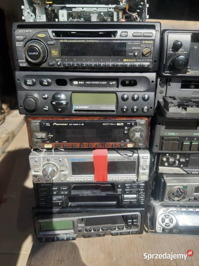 RADIOODTWARZACZE USZKODZONE Radioodtwarzacze Warszawa sprzedam