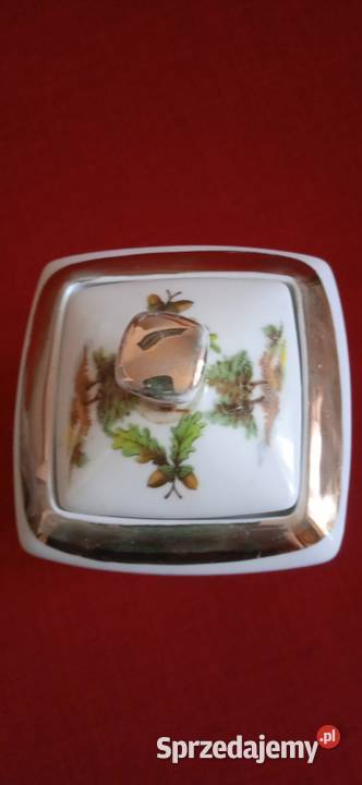 Mała cukiernica porcelanowa Karolina Świdnica