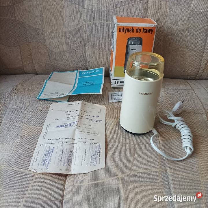 Nowy elektryczny udarowy młynek do kawy Straume Stronie Śląskie