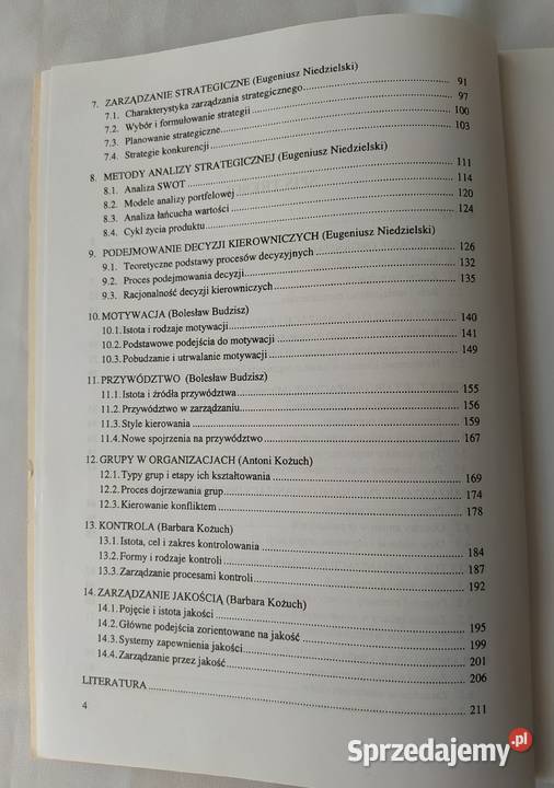 ORGANIZACJA I ZARZĄDZANIE Barbara Kożuch podlaskie Hajnówka