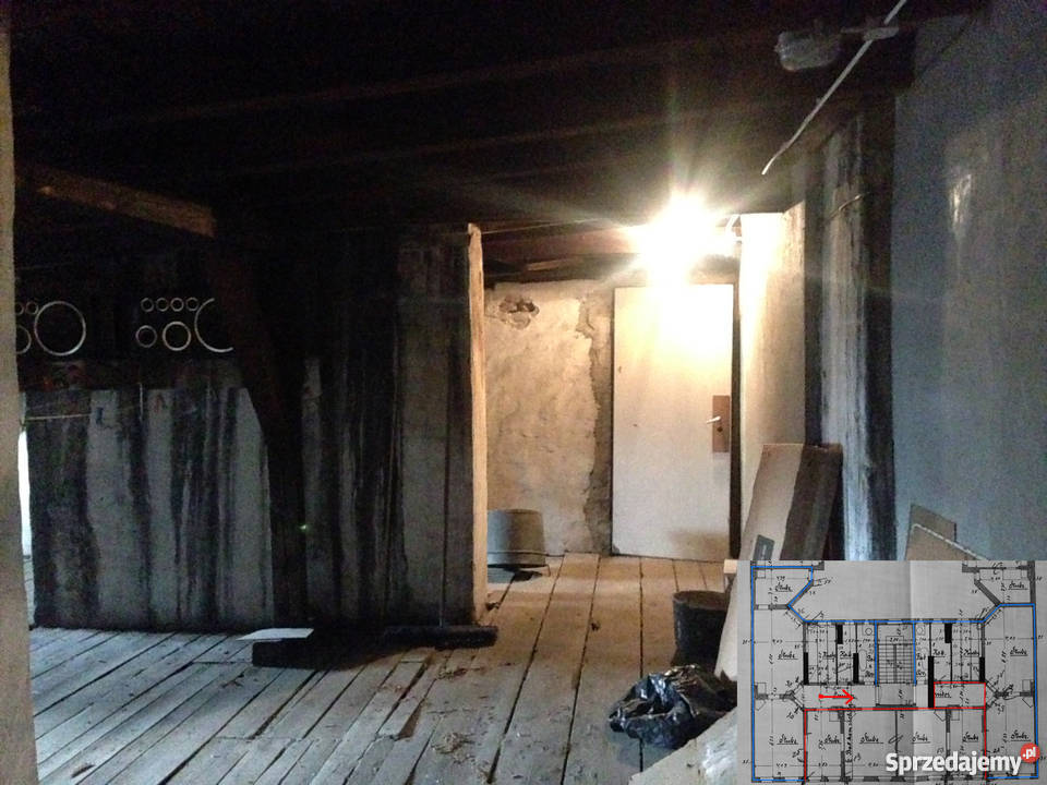 Strych do adaptacji Szczecin strych Szczecin