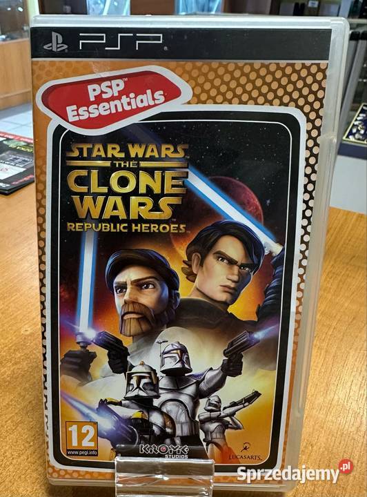 Gra na PSP Star Wars The Clone Wars Elbląg