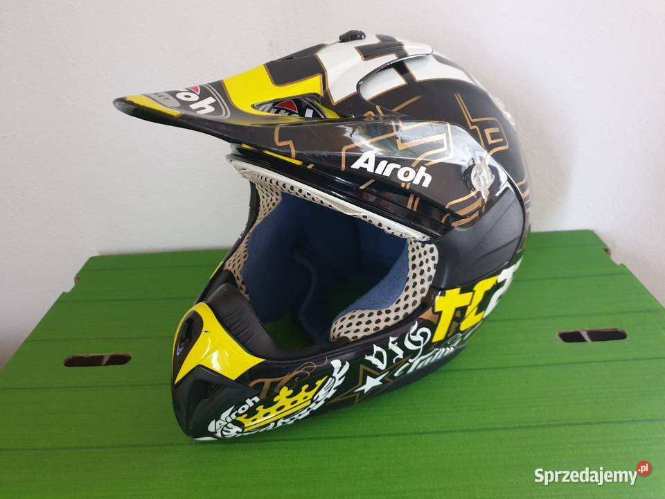 Kask motocyklowy dziecka Airoh Tc222 r S 5556 małopolskie Mszana Dolna