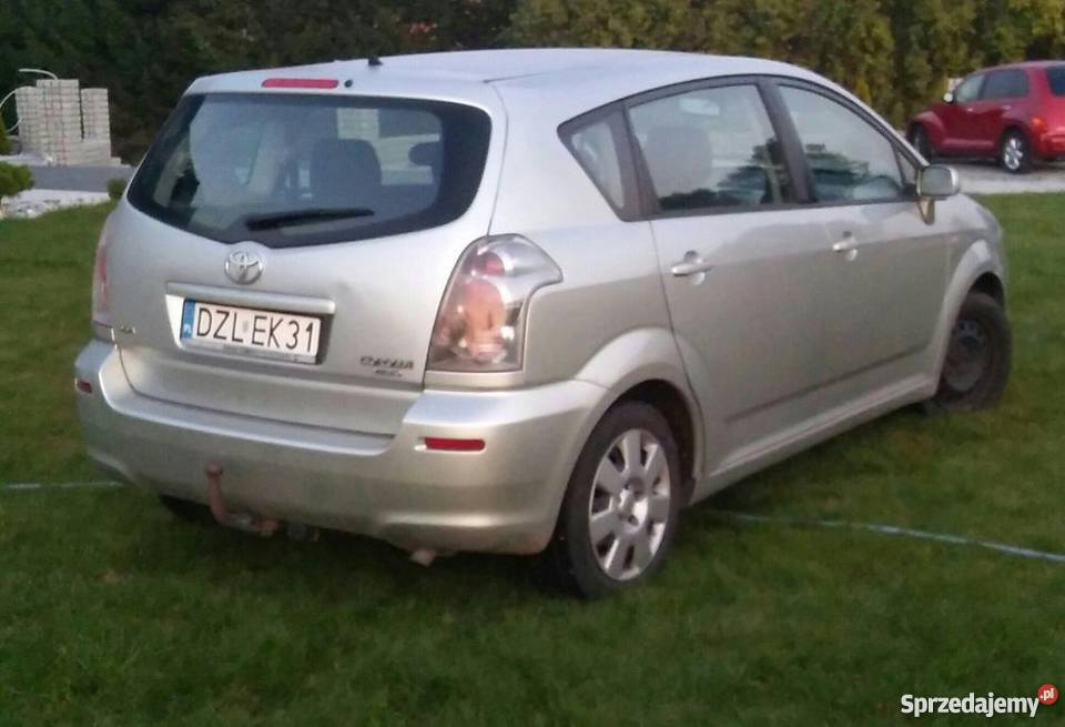 Toyoto Corolla Verso 20 Diesel zamienię Złotoryja