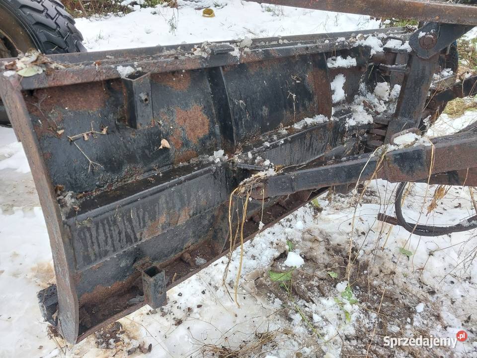 Spych do śniegupług do śniegu pomarol nieuszkodzony