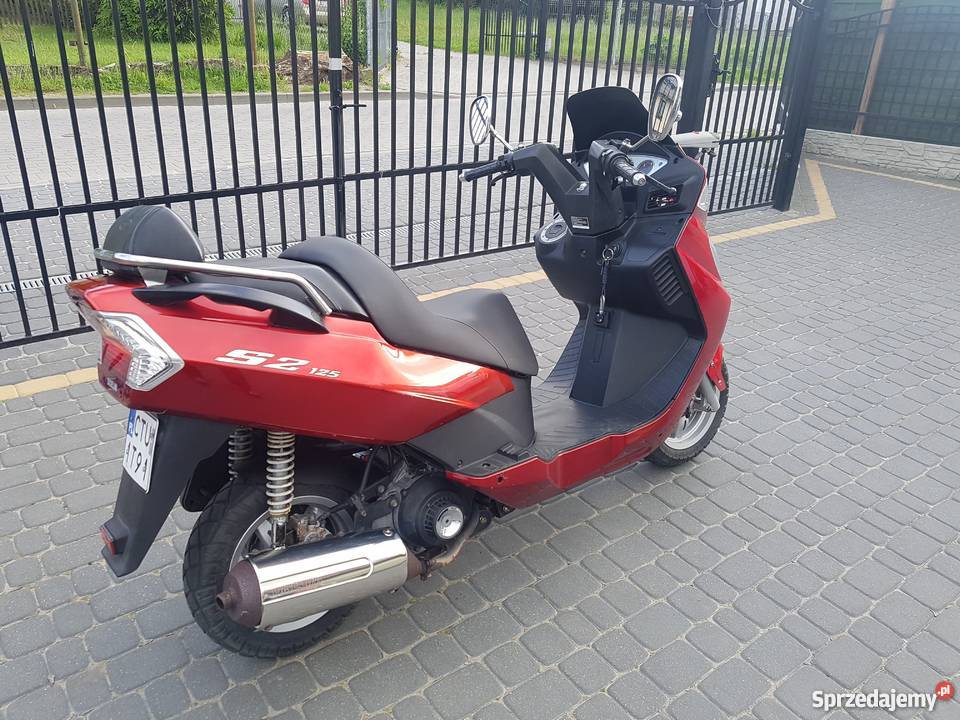 Daelim S2 125 zadbany elektryczny starter Daelim kujawsko-pomorskie Tuchola