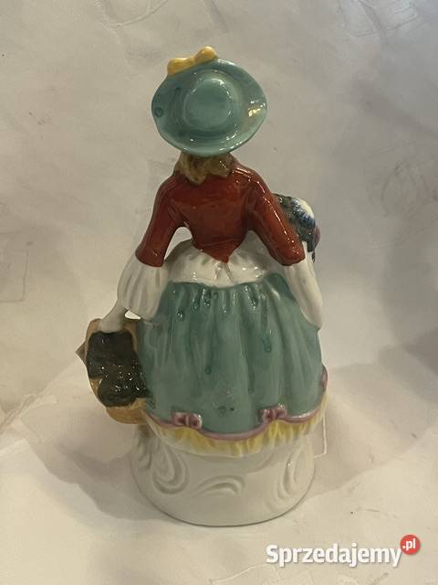 Figurka porcelanowa Dama z koszami kwiatów Japan Kraków sprzedam