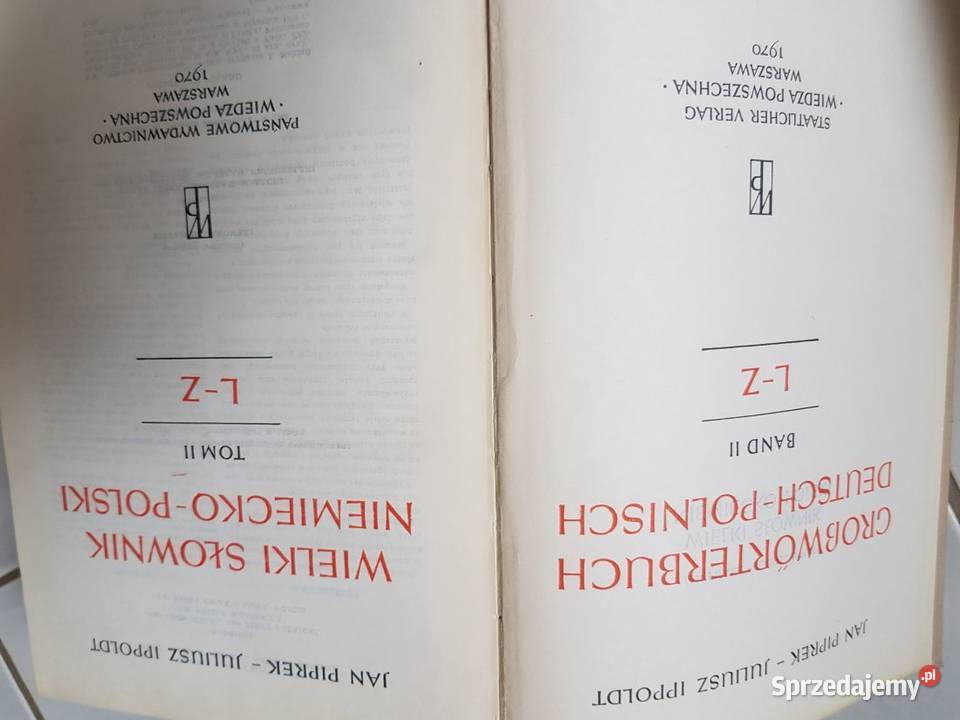 wielki słownik polsko niemiecki mniemiecko Kielce