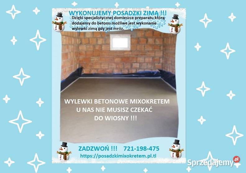 MROZOODPORNE POSADZKI WYLEWKI BETONOWE mazowieckie Grodzisk Mazowiecki