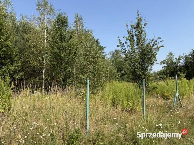 Działka budowlana 1100 m Zarzęcin prąd działce