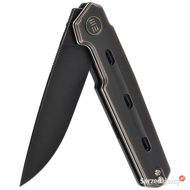 Nóż składany WE Knife Navo Bronze Black Titanium Warszawa