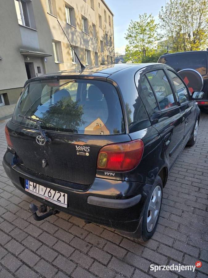 Toyota yaris 2003 13 benzyna lubuskie Międzyrzecz